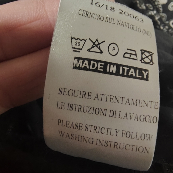 Italian Cotton Madame Urbana Bandana Print Maxi Dress Women's Medium Bohemian - Picture 9 of 12